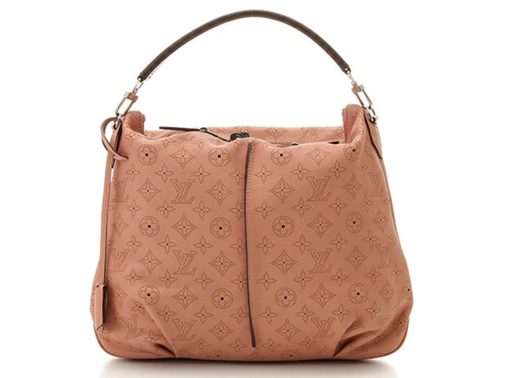 LOUIS VUITTON Selene Shoulder Bag Mahina Rose Pink